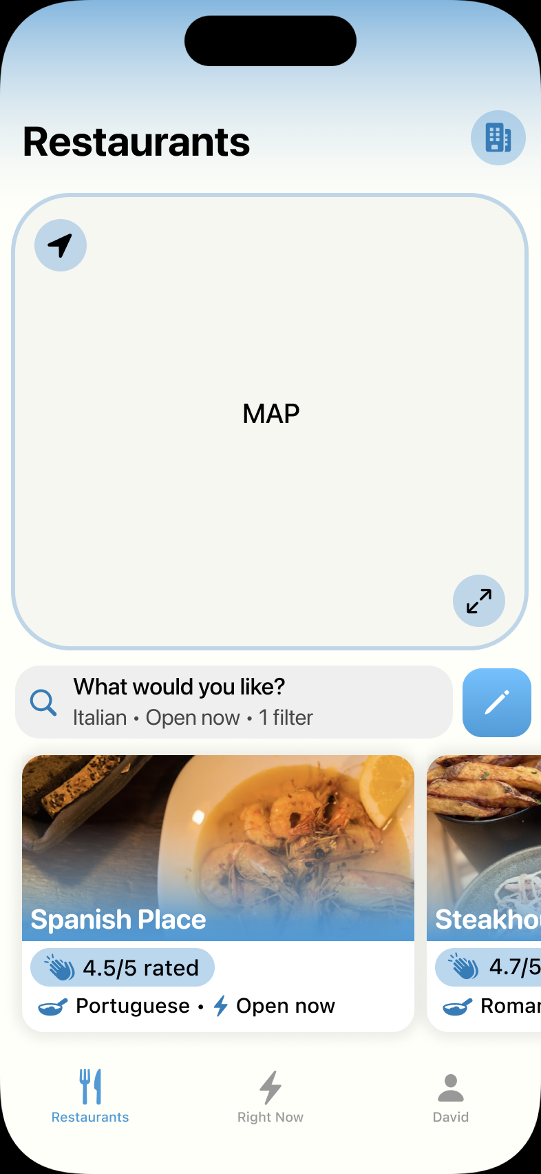 Ino — restaurant list